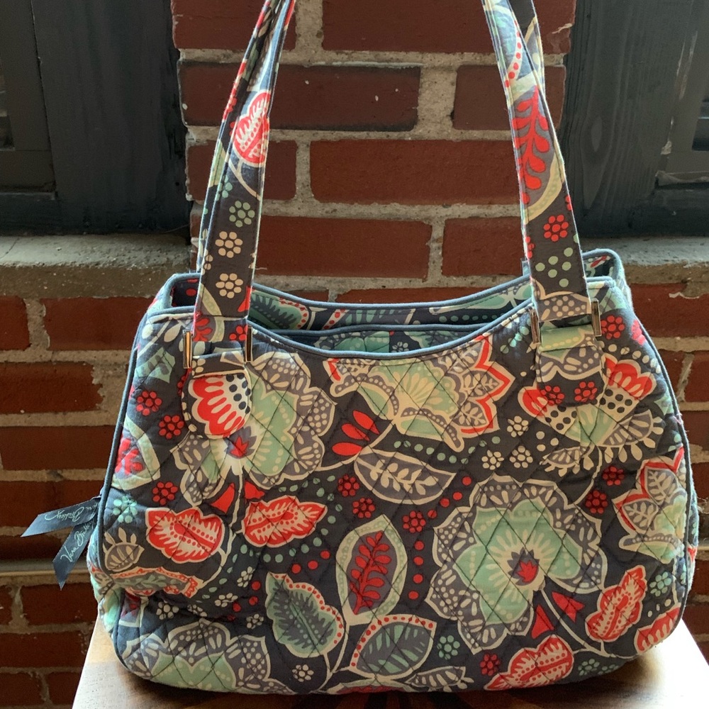 Vera Bradley Emily Satchel Nomadic Floral